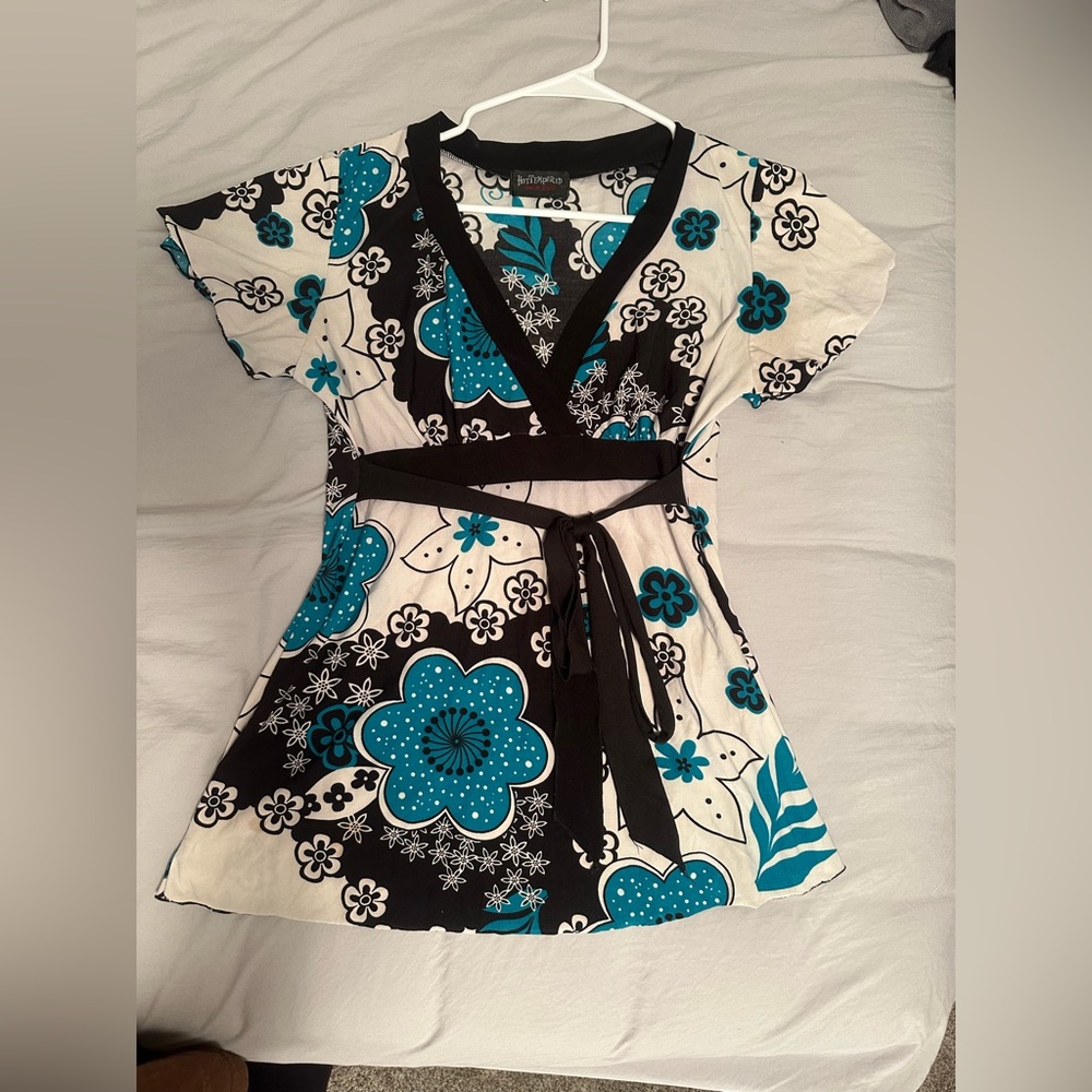 Hot Tempered Floral Top